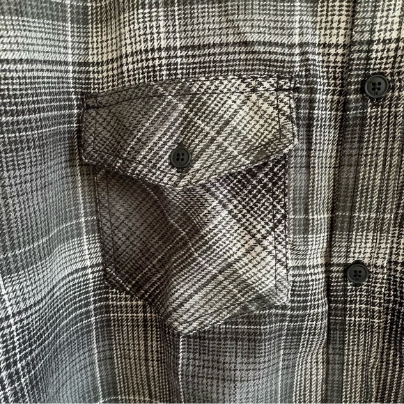 Hurley Men's Paradise City Flannel Shirt Hunter Green Size Medium - Picture 10 of 14